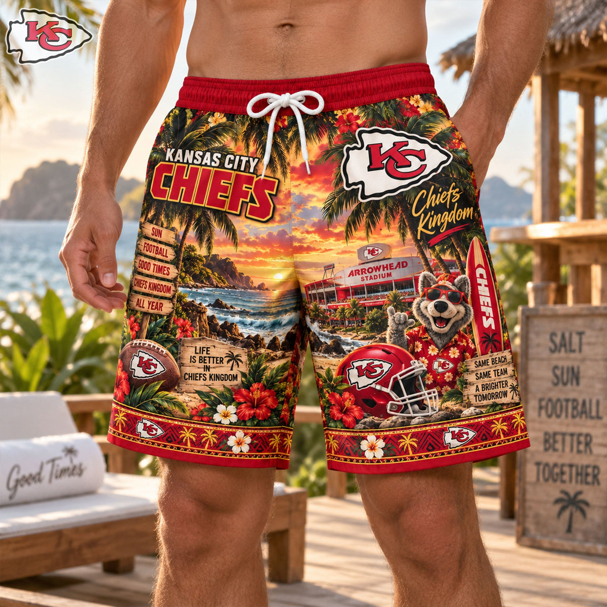 Premium Hawaiian Shorts HANNN TND KACI 1609264